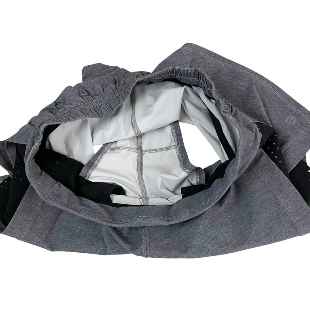 lululemon &go‎ On The Go Short Heather Greyt Deep Coal - Picture 9 of 12